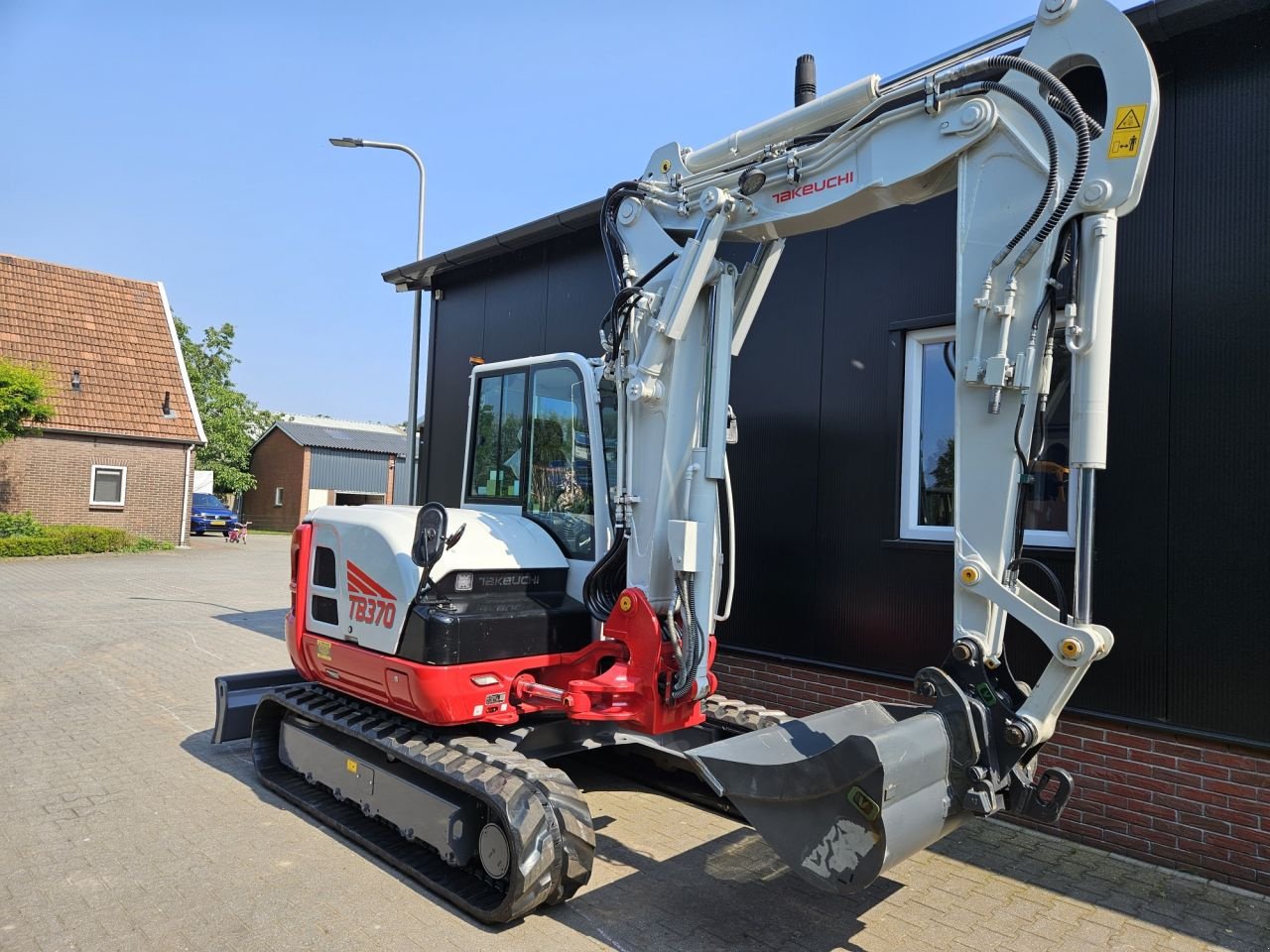 Minibagger tip Takeuchi TB370 stage V, Gebrauchtmaschine in Haaksbergen (Poză 8)