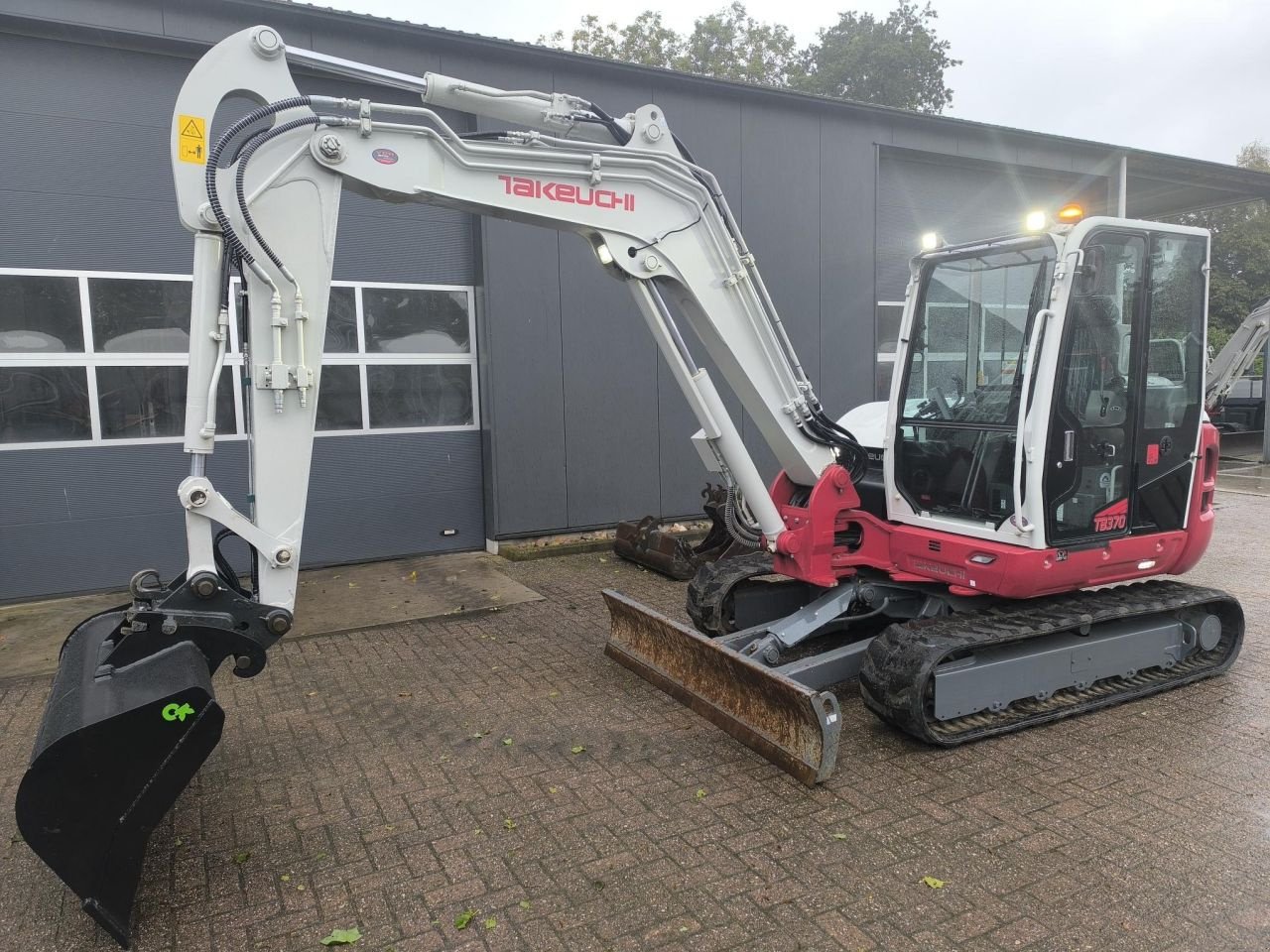 Minibagger Türe ait Takeuchi TB370, Gebrauchtmaschine içinde Hardegarijp (resim 8)