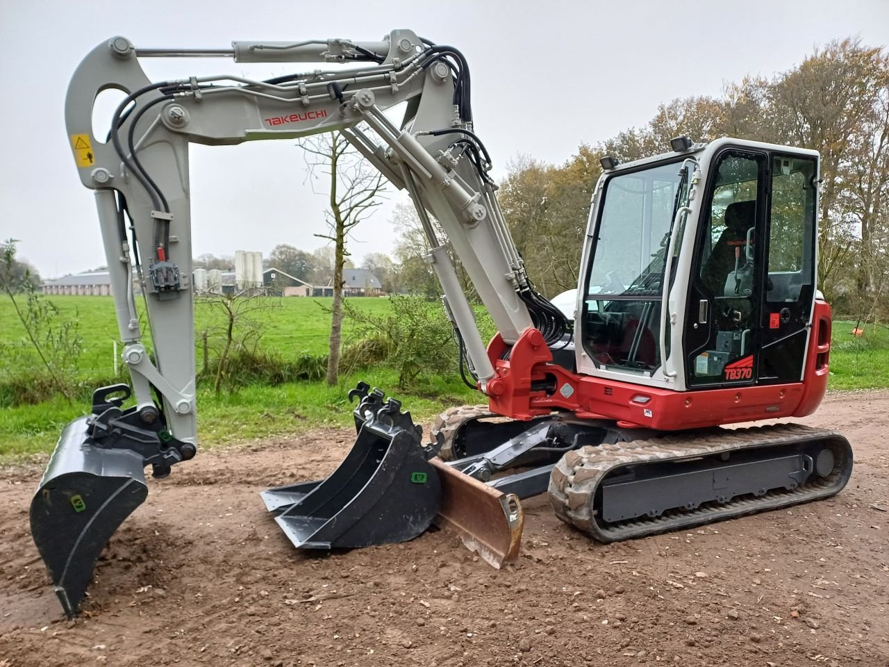 Minibagger типа Takeuchi TB370, Gebrauchtmaschine в Terschuur (Фотография 1)