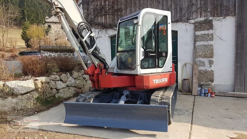 Minibagger Türe ait Takeuchi TB80FR, Gebrauchtmaschine içinde Dimbach (resim 2)