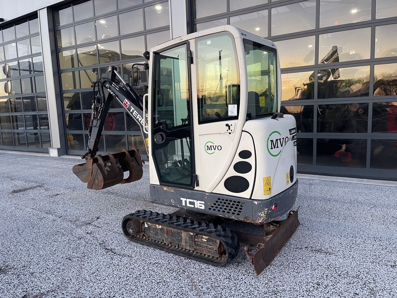 Minibagger a típus Terex TC16 2535 uren, Gebrauchtmaschine ekkor: Holten (Kép 1)