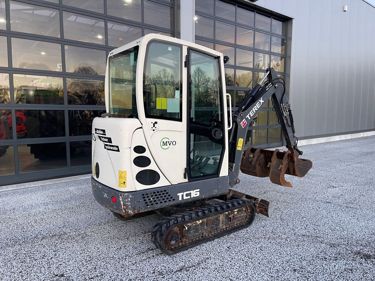 Minibagger van het type Terex TC16 2535 uren, Gebrauchtmaschine in Holten (Foto 3)