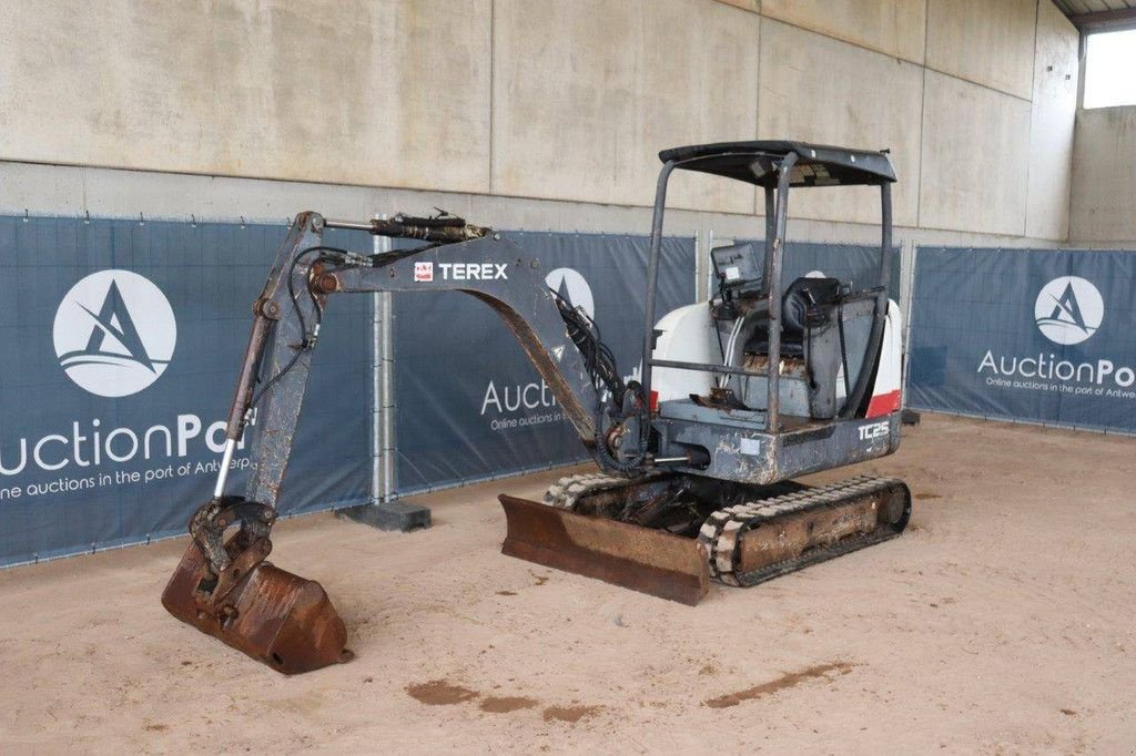 Minibagger Türe ait Terex TC25, Gebrauchtmaschine içinde Antwerpen (resim 9)