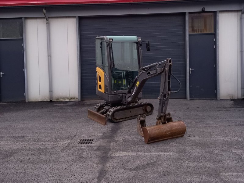 Minibagger Türe ait Volvo EC15, Gebrauchtmaschine içinde NIEUWDORP (resim 1)