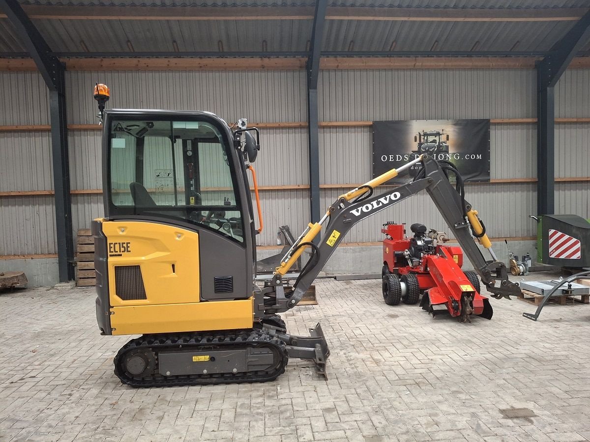 Minibagger del tipo Volvo EC15E, Gebrauchtmaschine en Donkerbroek (Imagen 2)