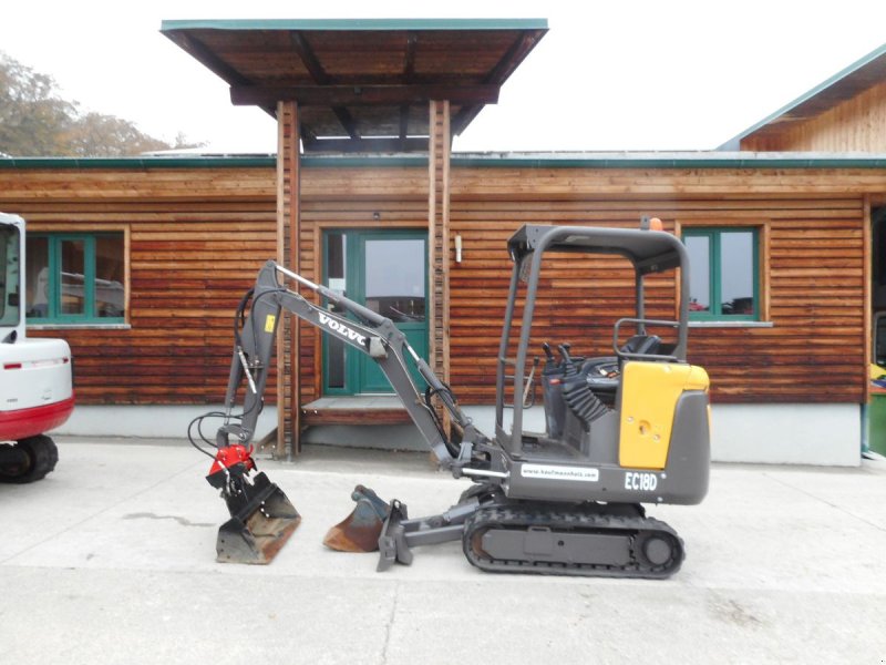 Minibagger van het type Volvo EC18D ( 1.790kg ), Gebrauchtmaschine in St. Nikolai ob Draßling