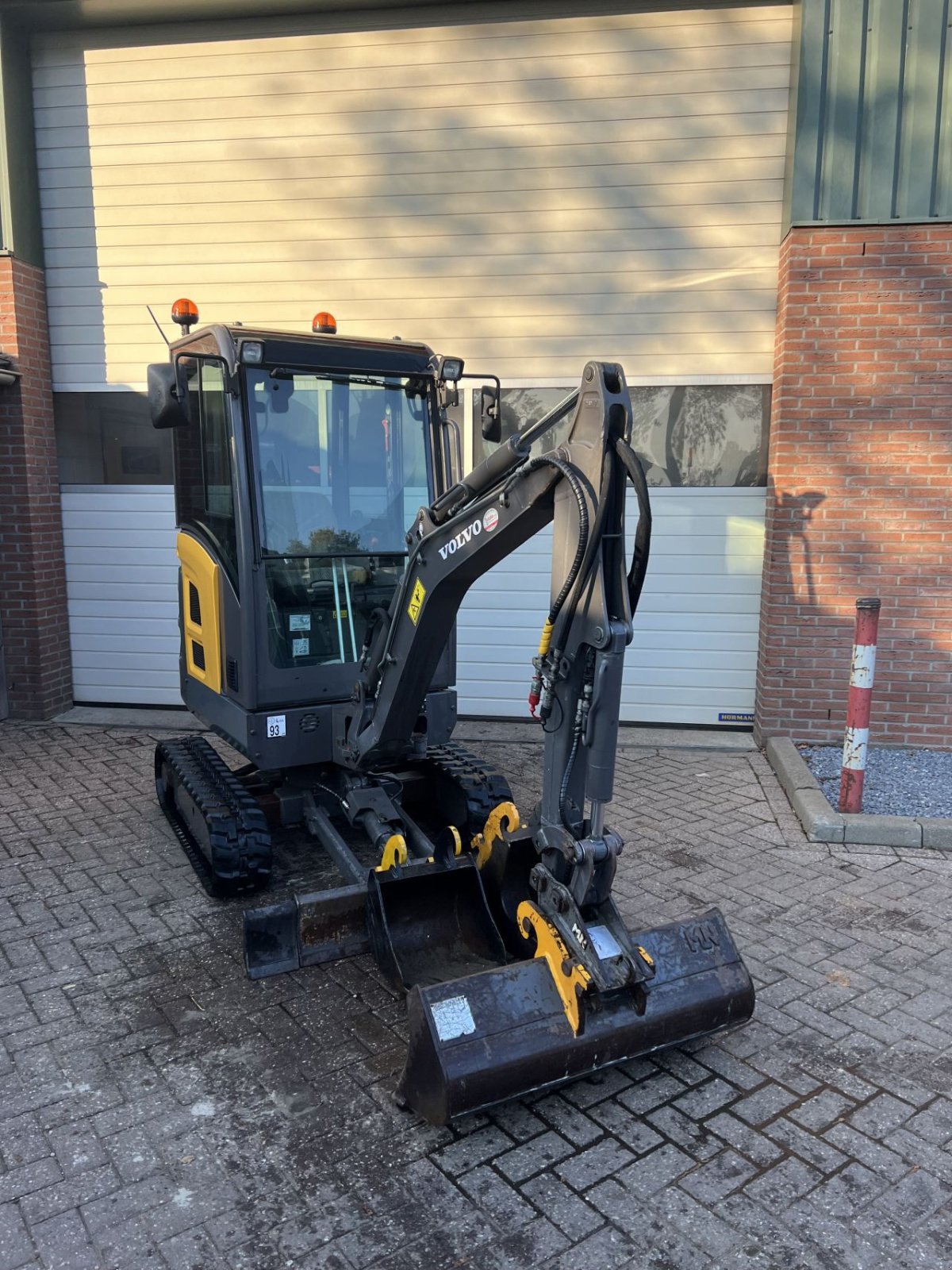 Minibagger tipa Volvo EC18D, Gebrauchtmaschine u Putten (Slika 2)