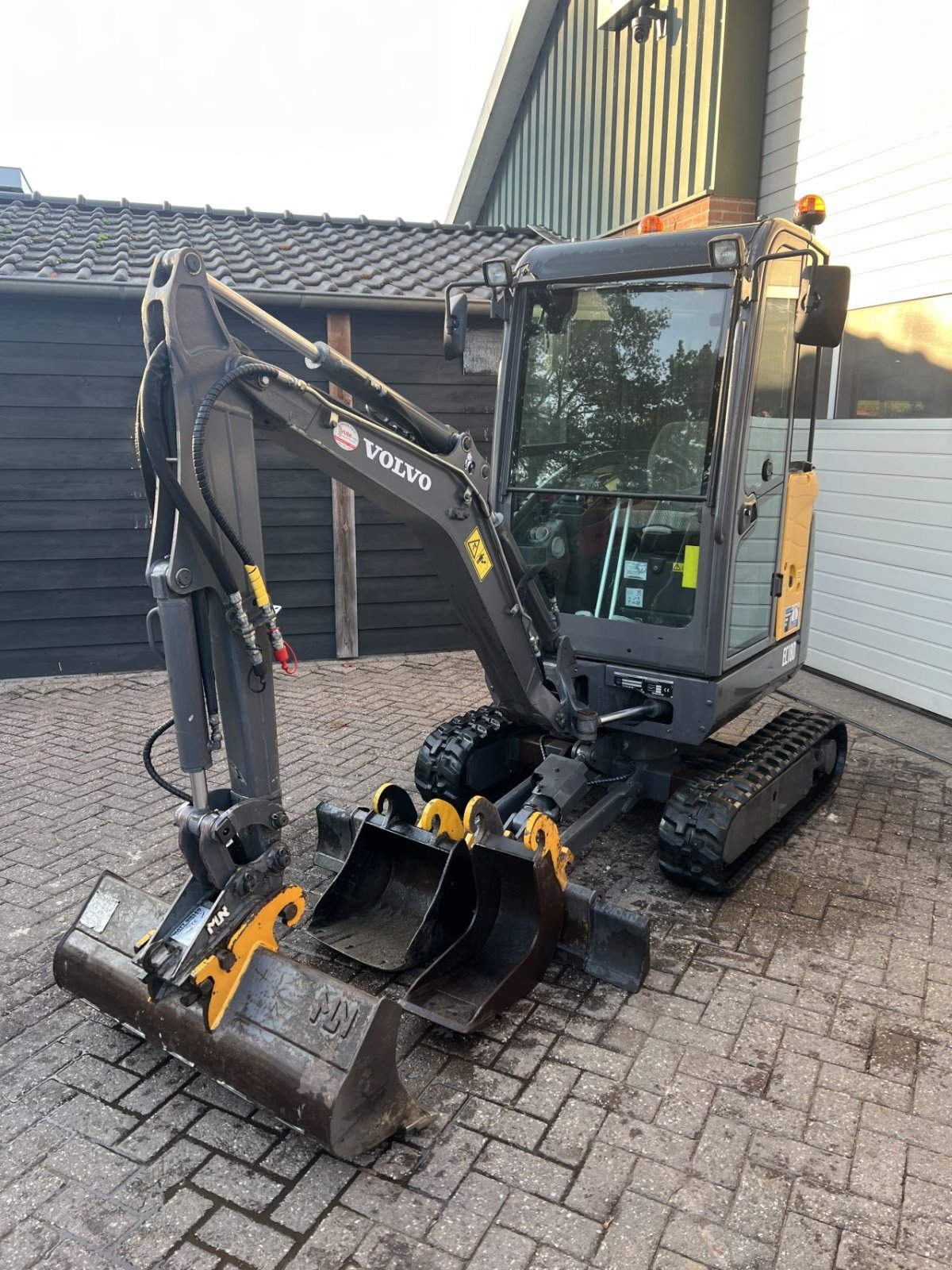 Minibagger tipa Volvo EC18D, Gebrauchtmaschine u Putten (Slika 3)