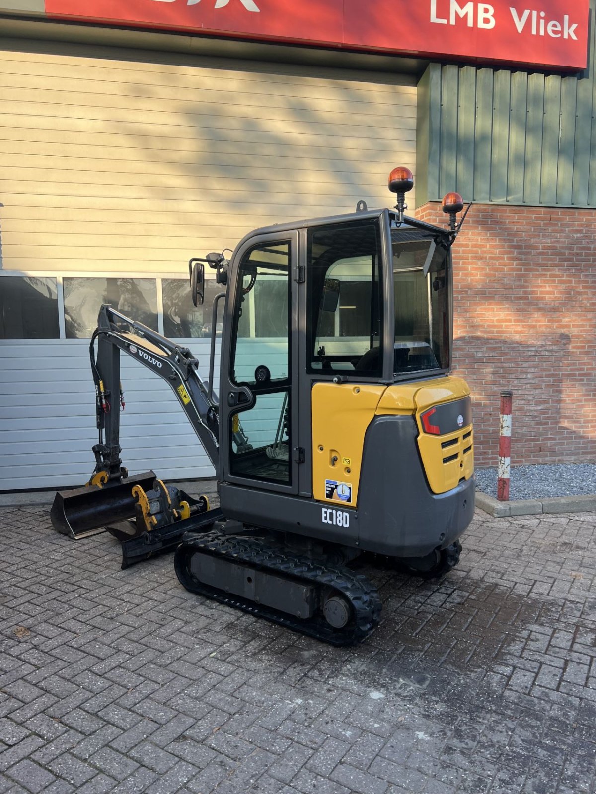 Minibagger a típus Volvo EC18D, Gebrauchtmaschine ekkor: Putten (Kép 7)