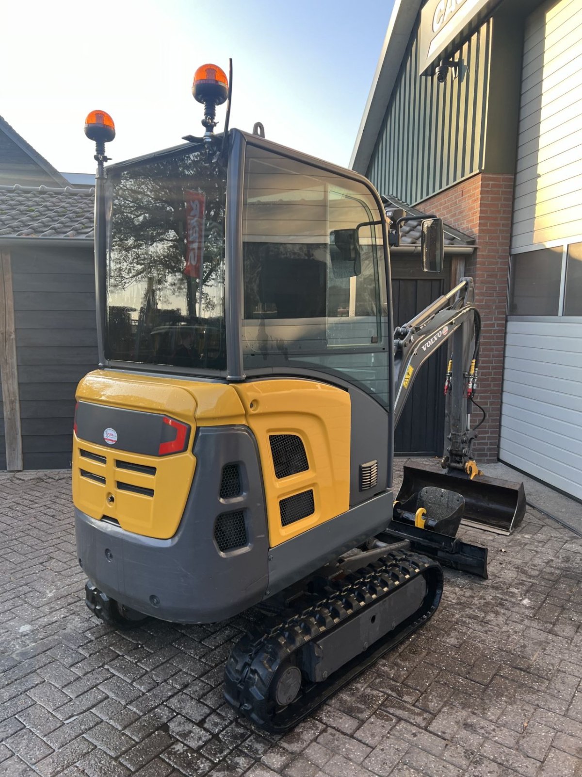 Minibagger tip Volvo EC18D, Gebrauchtmaschine in Putten (Poză 4)