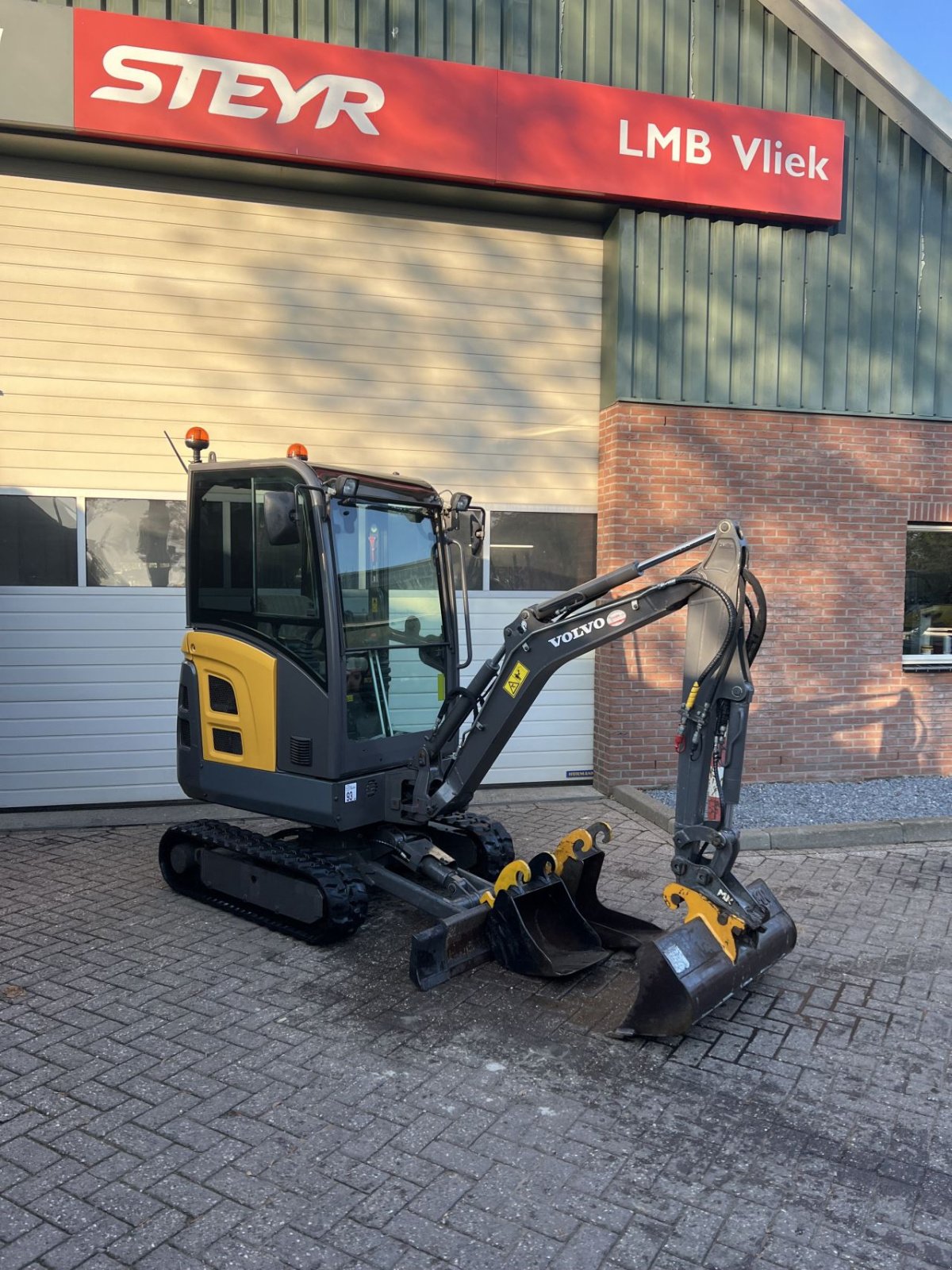 Minibagger tipa Volvo EC18D, Gebrauchtmaschine u Putten (Slika 1)