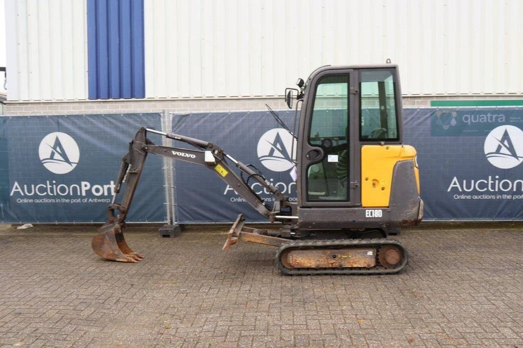 Minibagger typu Volvo EC18D, Gebrauchtmaschine w Antwerpen (Zdjęcie 2)