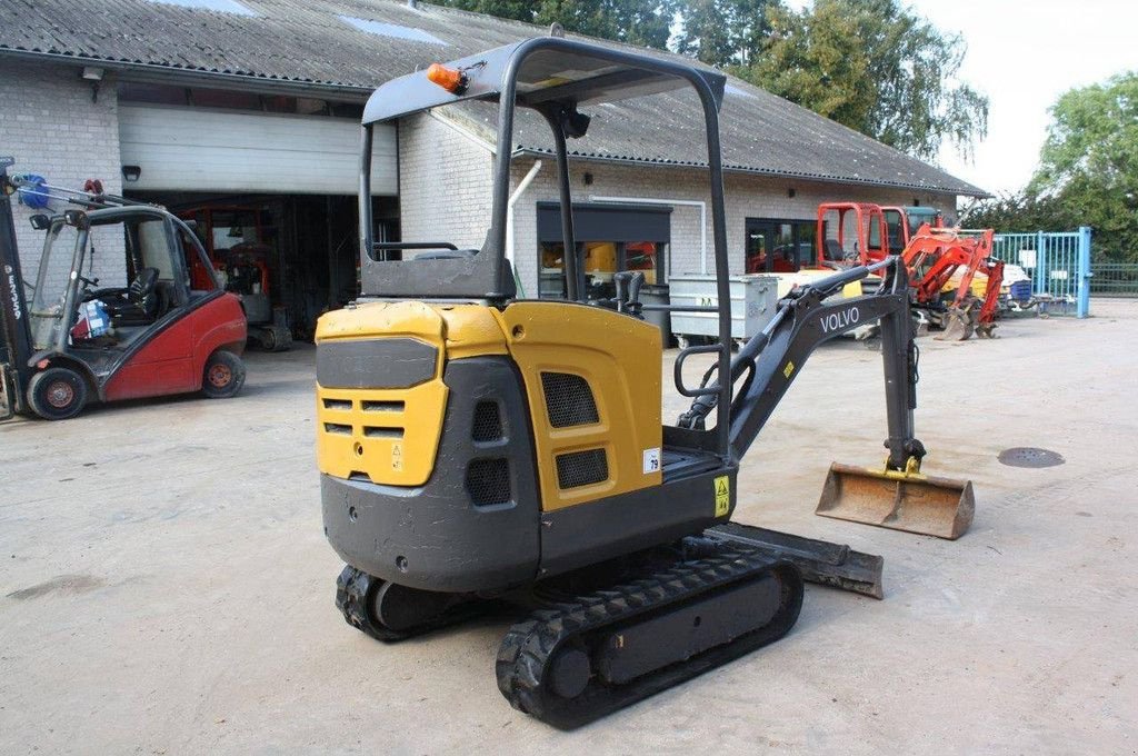 Minibagger typu Volvo EC18D, Gebrauchtmaschine v Antwerpen (Obrázek 7)