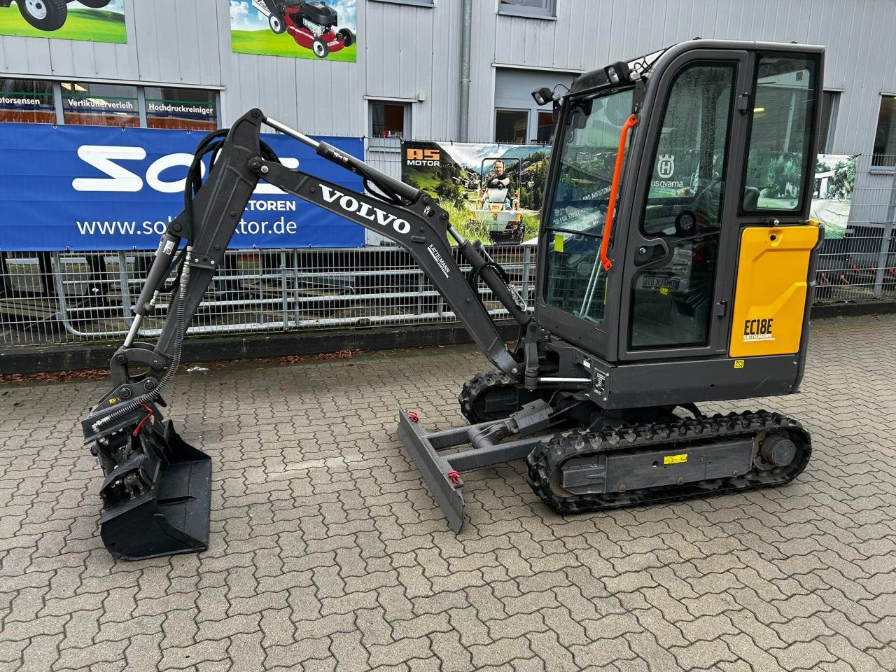 Minibagger tip Volvo EC18E (Ersteinsatz 2022), Gebrauchtmaschine in Stuhr (Poză 2)