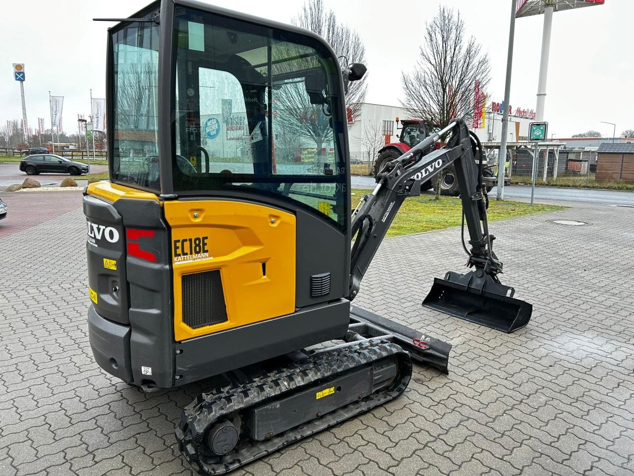 Minibagger del tipo Volvo EC18E (Ersteinsatz 2022), Gebrauchtmaschine In Stuhr (Immagine 5)