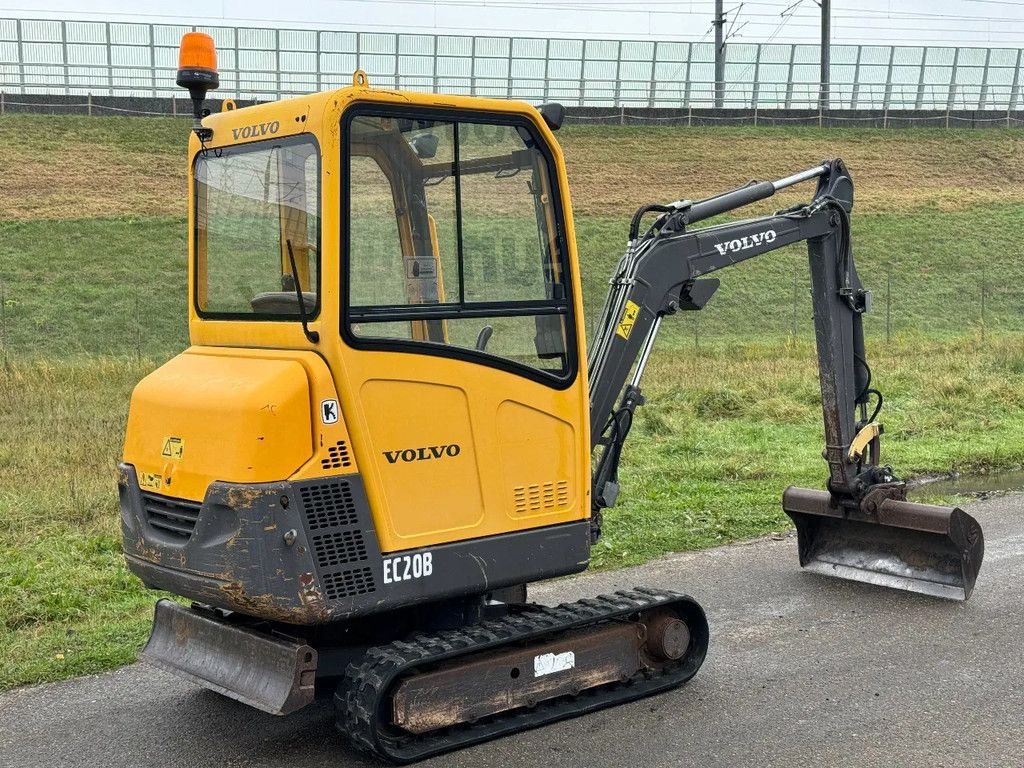 Minibagger del tipo Volvo EC20B XTV 3 bakken, Gebrauchtmaschine en Zevenbergschen Hoek (Imagen 7)