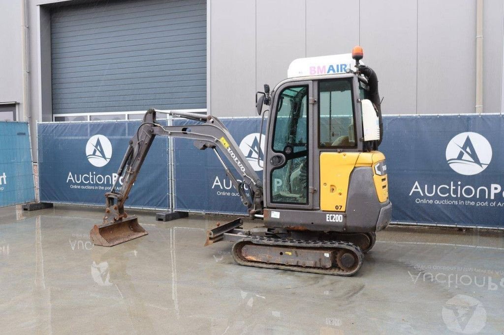 Minibagger typu Volvo EC20D, Gebrauchtmaschine v Antwerpen (Obrázek 3)