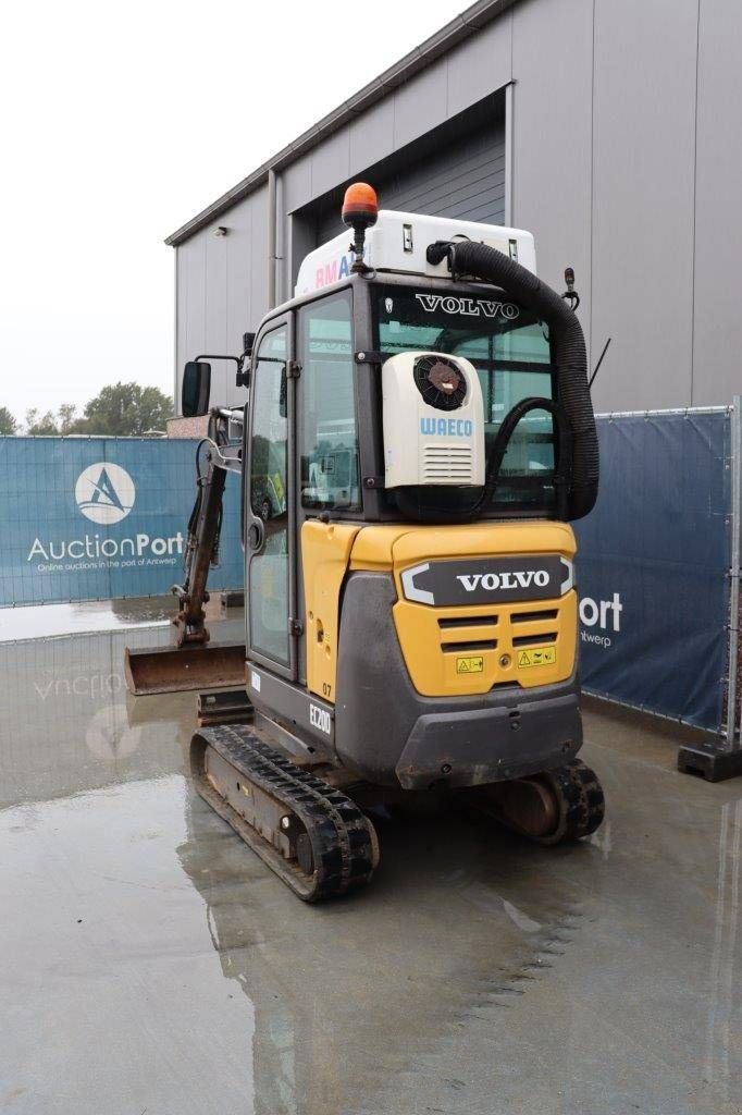 Minibagger del tipo Volvo EC20D, Gebrauchtmaschine en Antwerpen (Imagen 4)