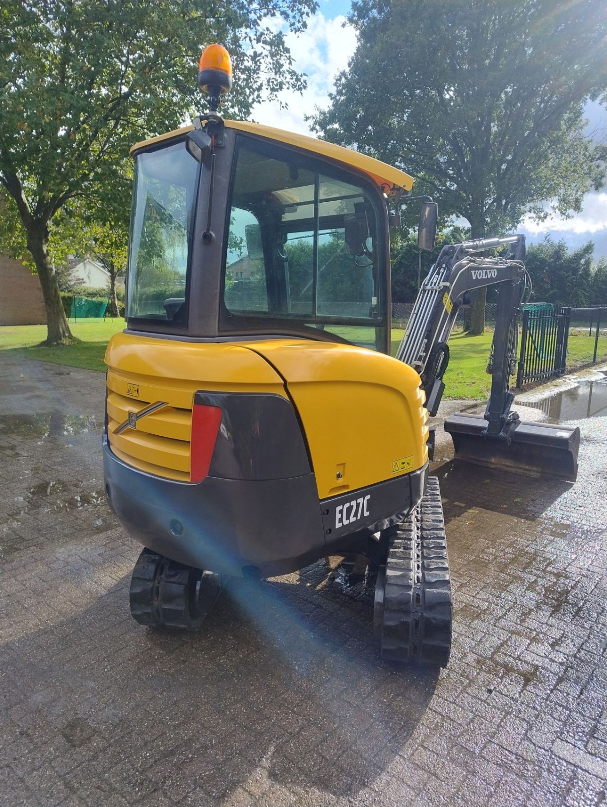 Minibagger del tipo Volvo Ec27c, Gebrauchtmaschine en Veldhoven (Imagen 4)