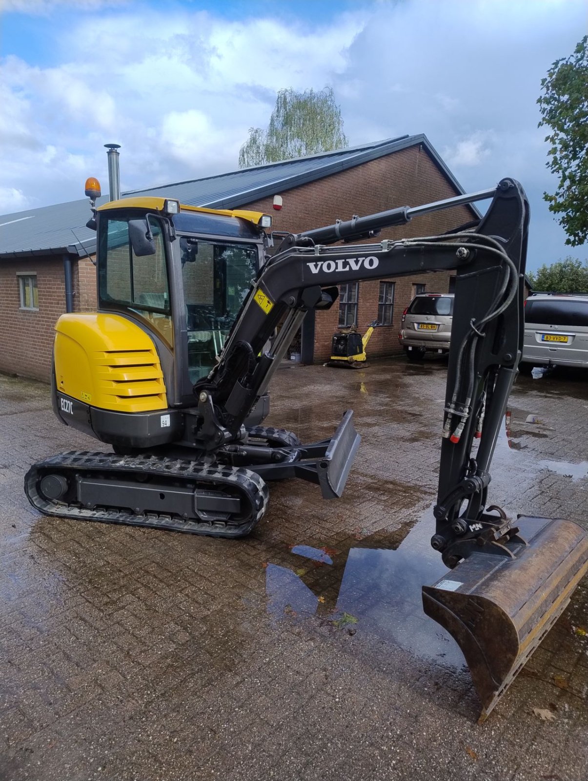 Minibagger typu Volvo Ec27c, Gebrauchtmaschine w Veldhoven (Zdjęcie 7)