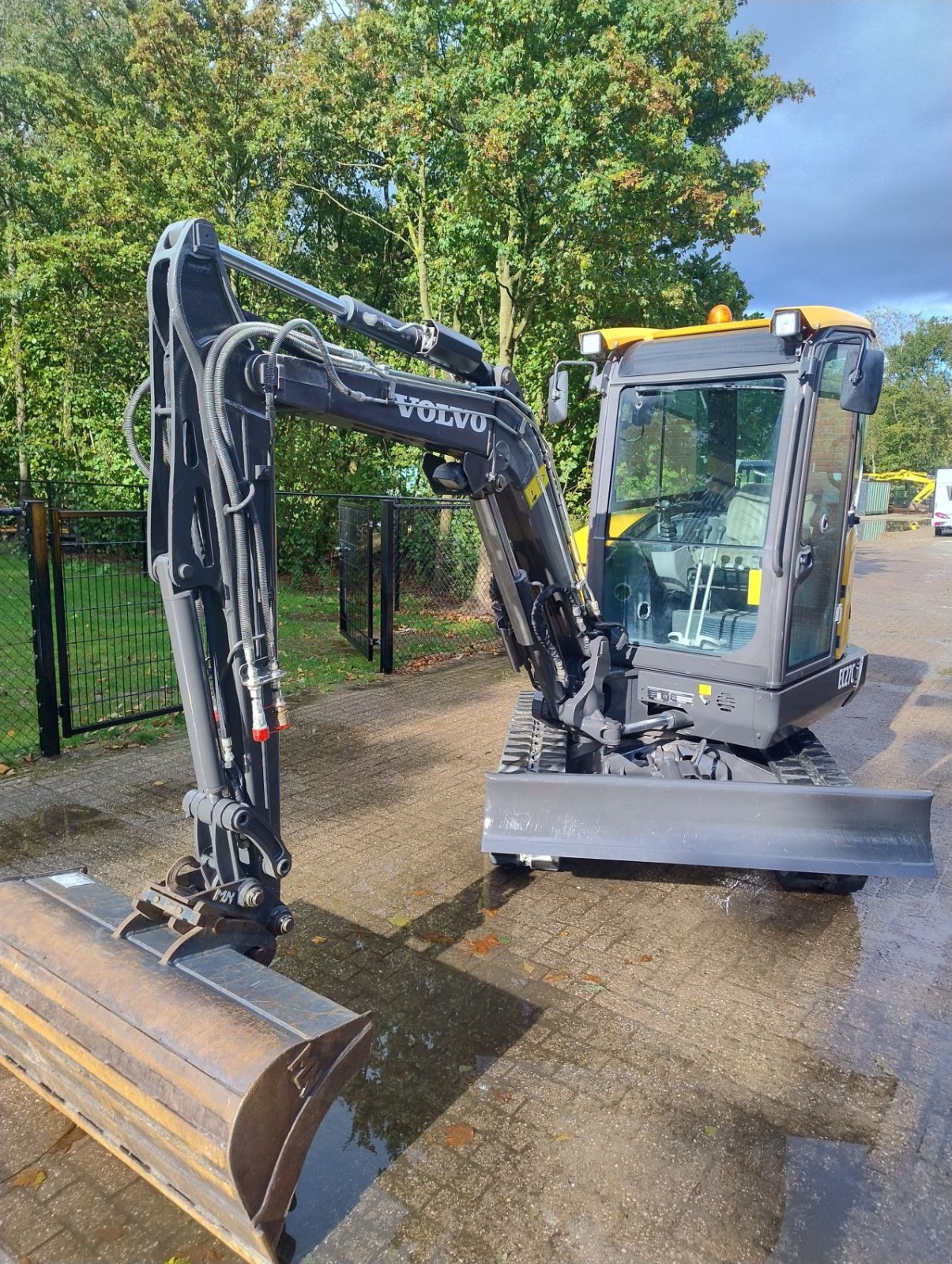 Minibagger типа Volvo Ec27c, Gebrauchtmaschine в Veldhoven (Фотография 9)