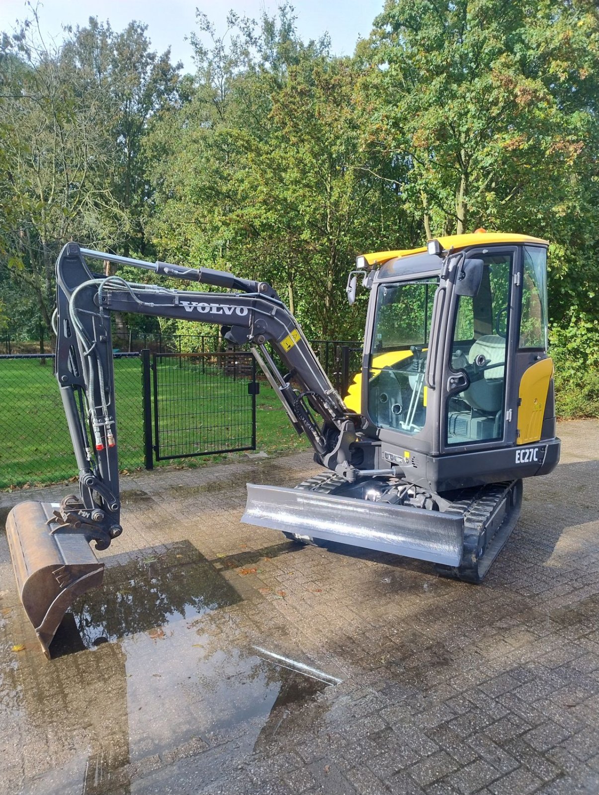 Minibagger tip Volvo Ec27c, Gebrauchtmaschine in Veldhoven (Poză 1)