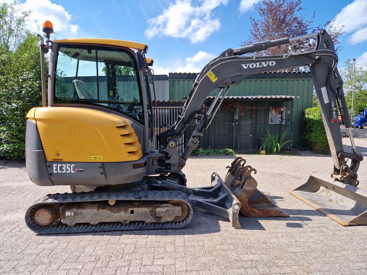 Minibagger типа Volvo EC35C, Gebrauchtmaschine в Oirschot (Фотография 5)