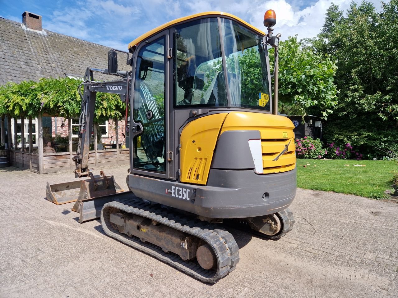 Minibagger типа Volvo EC35C, Gebrauchtmaschine в Oirschot (Фотография 3)