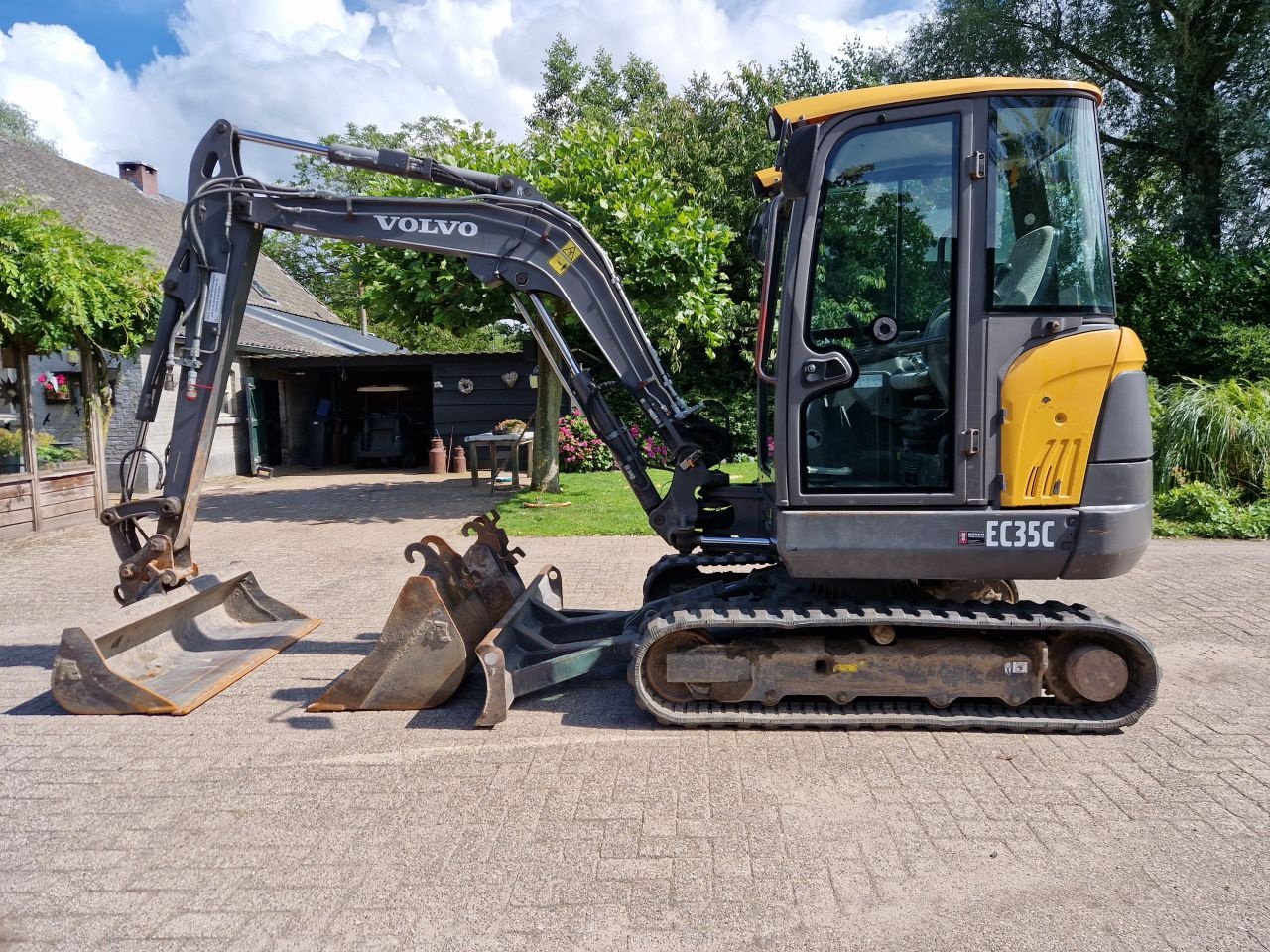 Minibagger typu Volvo EC35C, Gebrauchtmaschine v Oirschot (Obrázek 2)