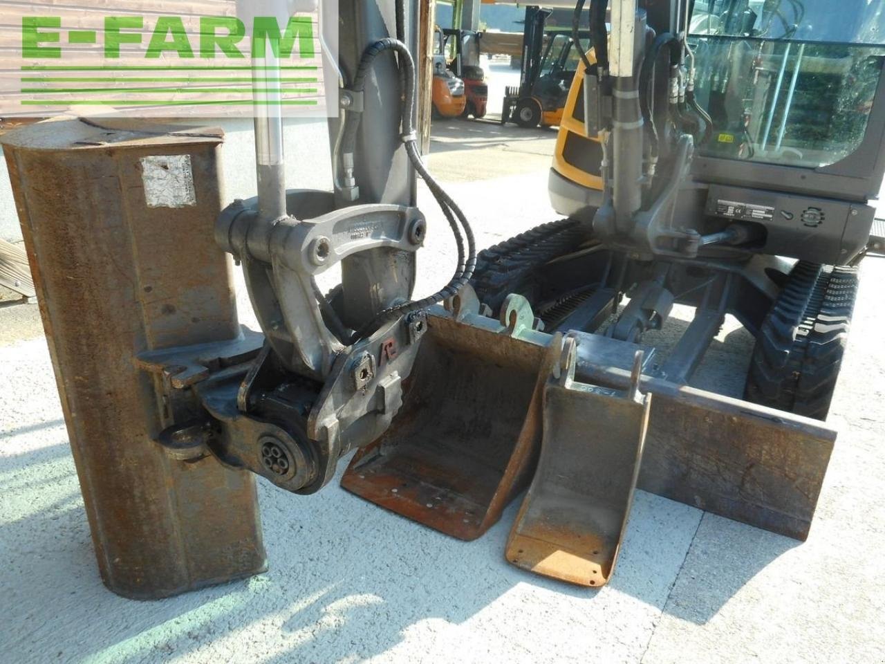 Minibagger Türe ait Volvo ec35d ( 3.520kg ) powertilt + hydr. sw + 3 löffe, Gebrauchtmaschine içinde ST. NIKOLAI/DR. (resim 13)