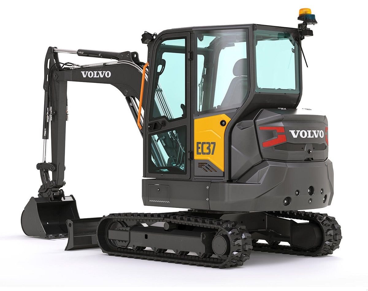 Minibagger Türe ait Volvo EC37F, Neumaschine içinde Donkerbroek (resim 1)