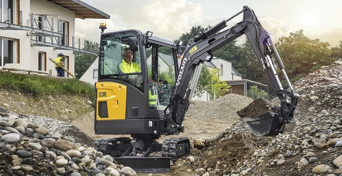 Minibagger Türe ait Volvo EC37F, Neumaschine içinde Donkerbroek (resim 3)