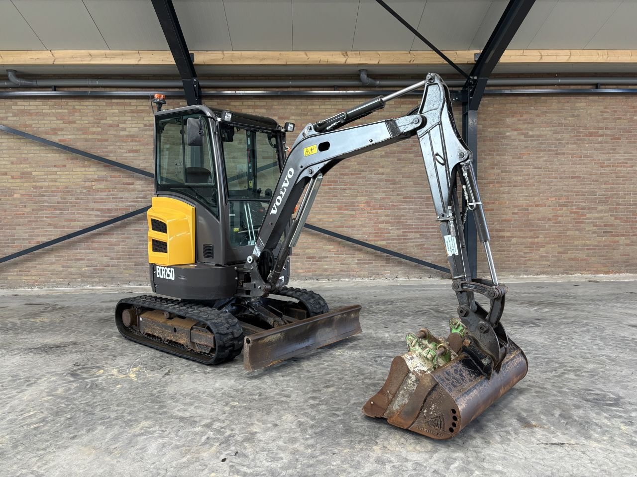 Minibagger a típus Volvo ECR 25 D, Gebrauchtmaschine ekkor: Dronten (Kép 7)