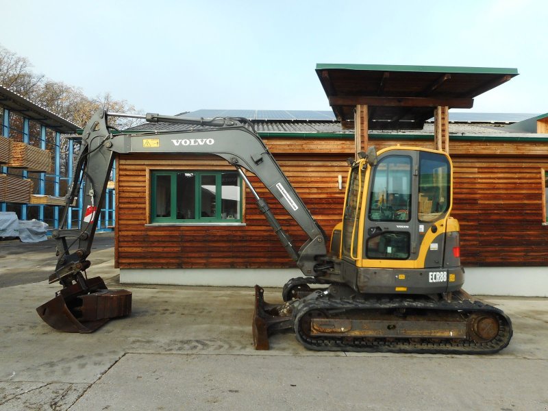 Minibagger van het type Volvo ECR 88 ( 8.250kg ), Gebrauchtmaschine in St. Nikolai ob Draßling (Foto 1)