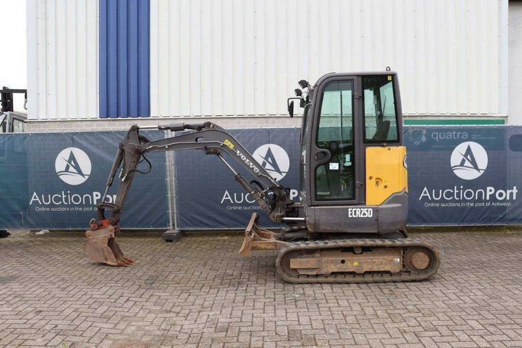 Minibagger Türe ait Volvo ECR25D, Gebrauchtmaschine içinde Antwerpen (resim 2)