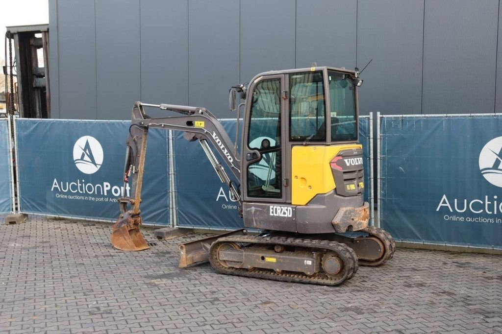 Minibagger typu Volvo ECR25D, Gebrauchtmaschine v Antwerpen (Obrázek 3)