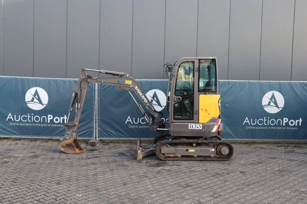 Minibagger del tipo Volvo ECR25D, Gebrauchtmaschine en Antwerpen (Imagen 2)