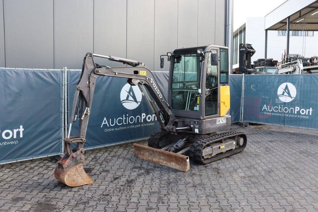 Minibagger del tipo Volvo ECR25D, Gebrauchtmaschine en Antwerpen (Imagen 9)