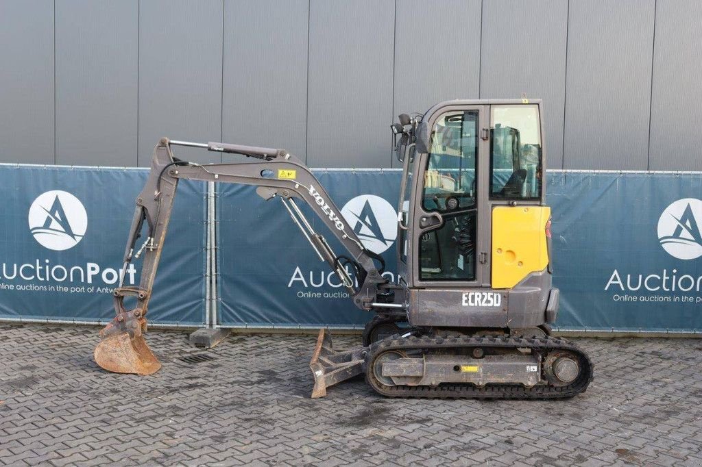 Minibagger del tipo Volvo ECR25D, Gebrauchtmaschine en Antwerpen (Imagen 2)