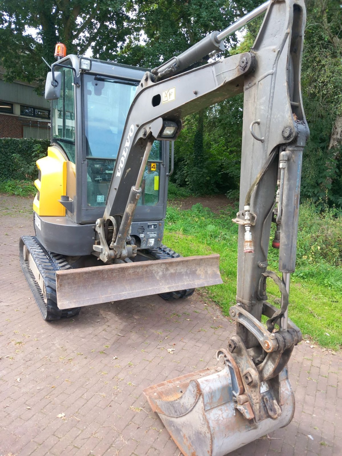 Minibagger Türe ait Volvo Ecr25D., Gebrauchtmaschine içinde Alblasserdam (resim 6)