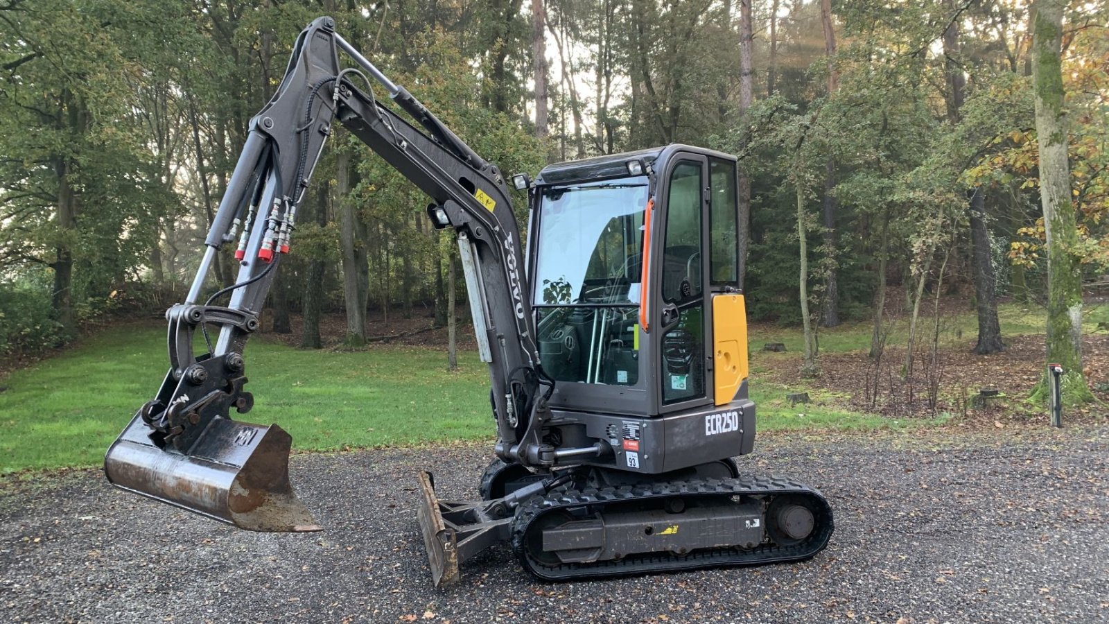 Minibagger del tipo Volvo ECR25D, Gebrauchtmaschine en Herpen (Imagen 1)