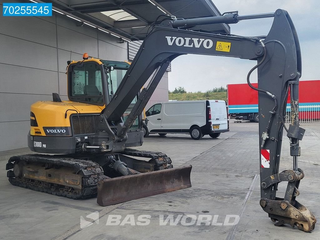 Minibagger Türe ait Volvo ECR88 D LOW HOURS, Gebrauchtmaschine içinde Veghel (resim 5)