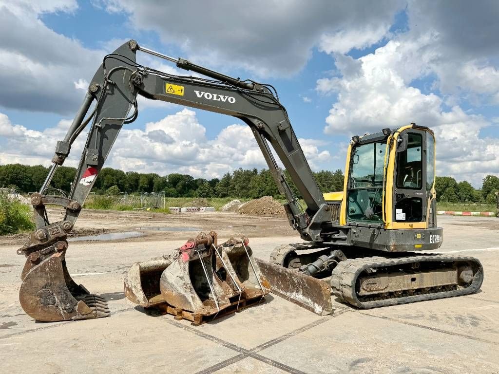 Minibagger typu Volvo ECR88 Plus - 5 Buckets Included / Quick Coupler, Gebrauchtmaschine w Veldhoven (Zdjęcie 2)