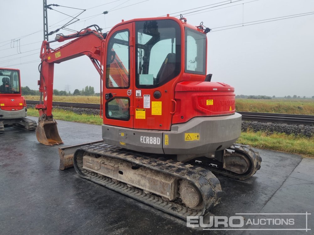 Minibagger des Typs Volvo ECR88D, Gebrauchtmaschine in Dormagen (Bild 2)