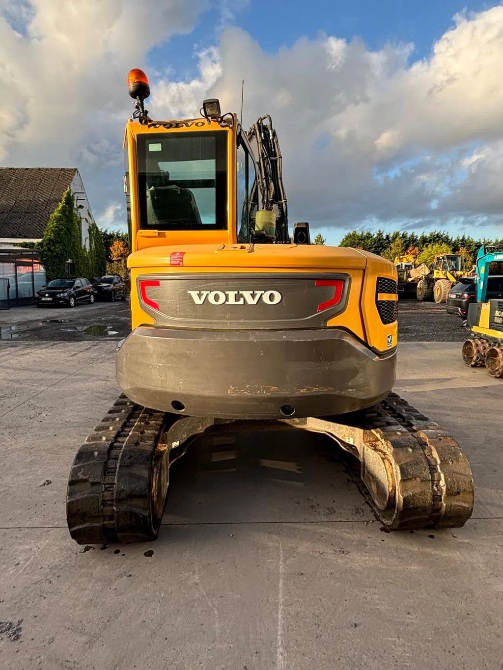 Minibagger del tipo Volvo ECR88D, Gebrauchtmaschine en Wevelgem (Imagen 2)