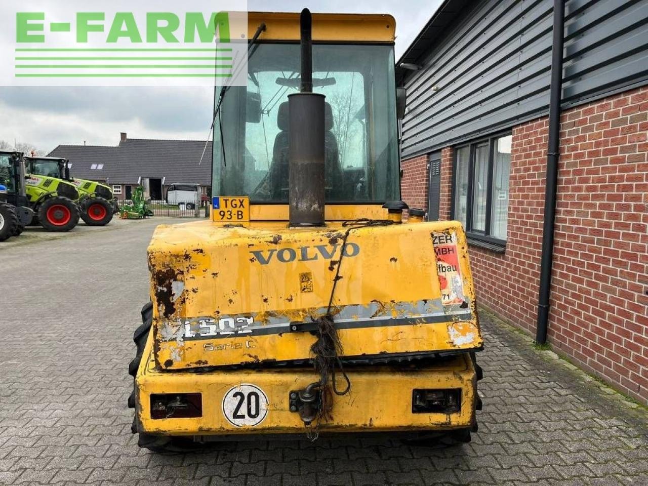 Minibagger del tipo Volvo l 502, Gebrauchtmaschine en ag BROEKLAND (Imagen 4)