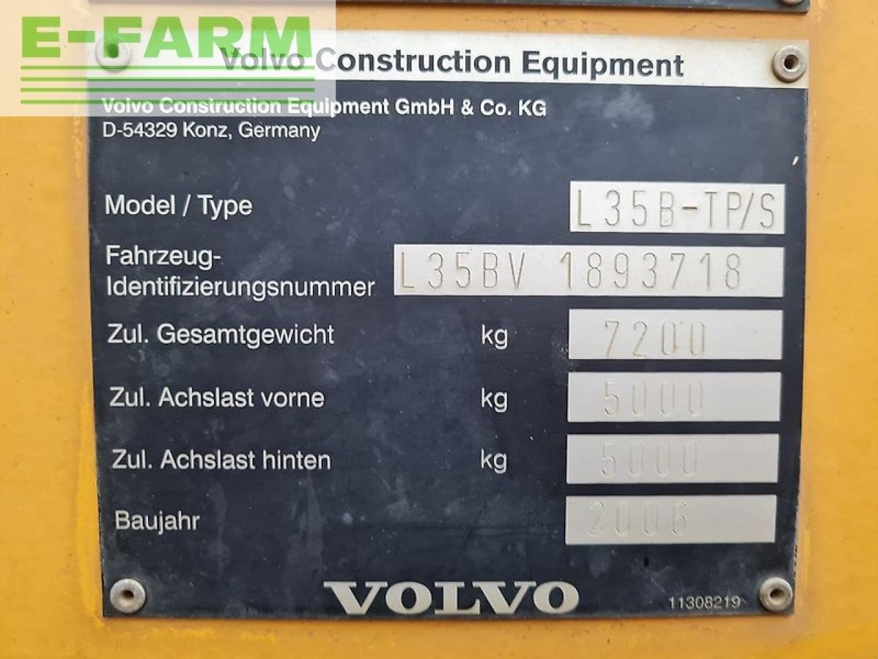 Minibagger za tip Volvo l35 incl. bak en lepel, Gebrauchtmaschine u gg VEGHEL (Slika 19)