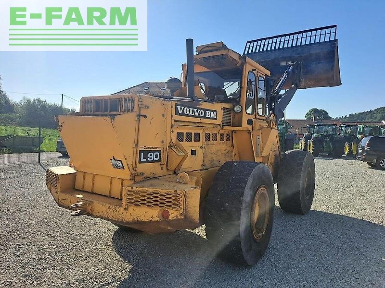 Minibagger typu Volvo l90, Gebrauchtmaschine v GROBELNO (Obrázok 10)