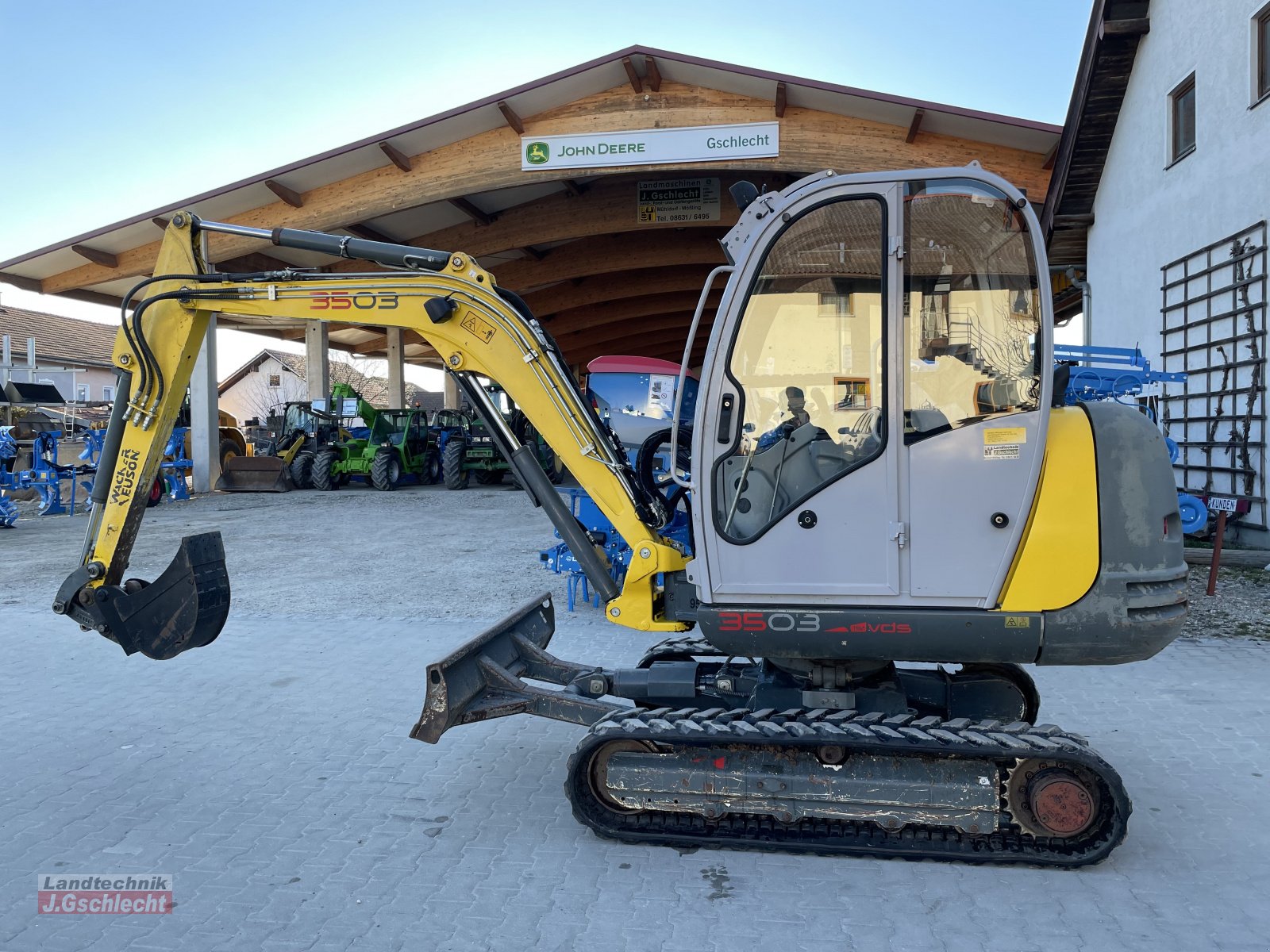 Minibagger Türe ait Wacker Neuson 3503 RD VDS, Gebrauchtmaschine içinde Mühldorf (resim 1)