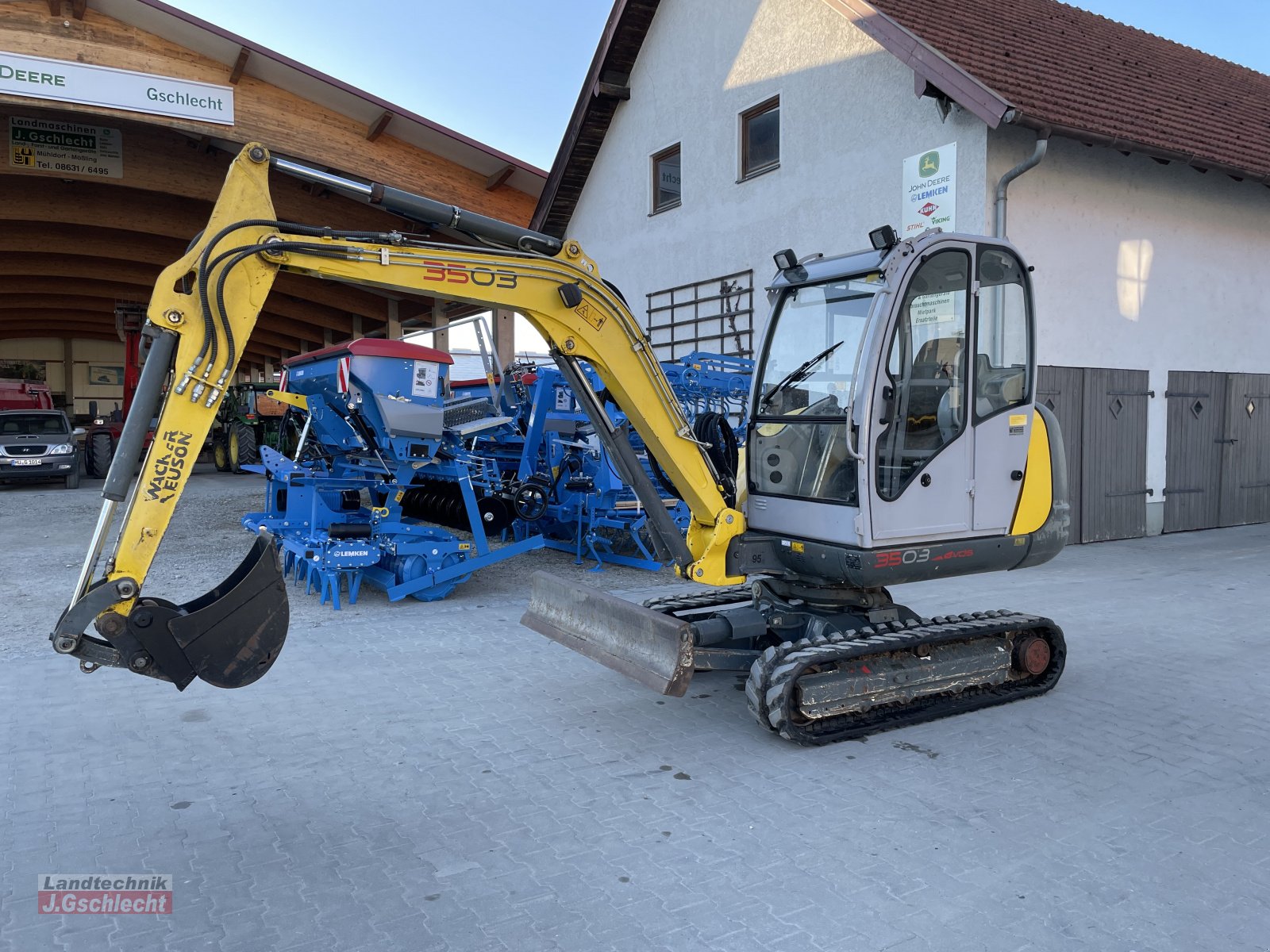 Minibagger des Typs Wacker Neuson 3503 RD VDS, Gebrauchtmaschine in Mühldorf (Bild 2)